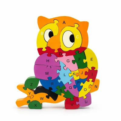 Animal wooden puzzle for kids