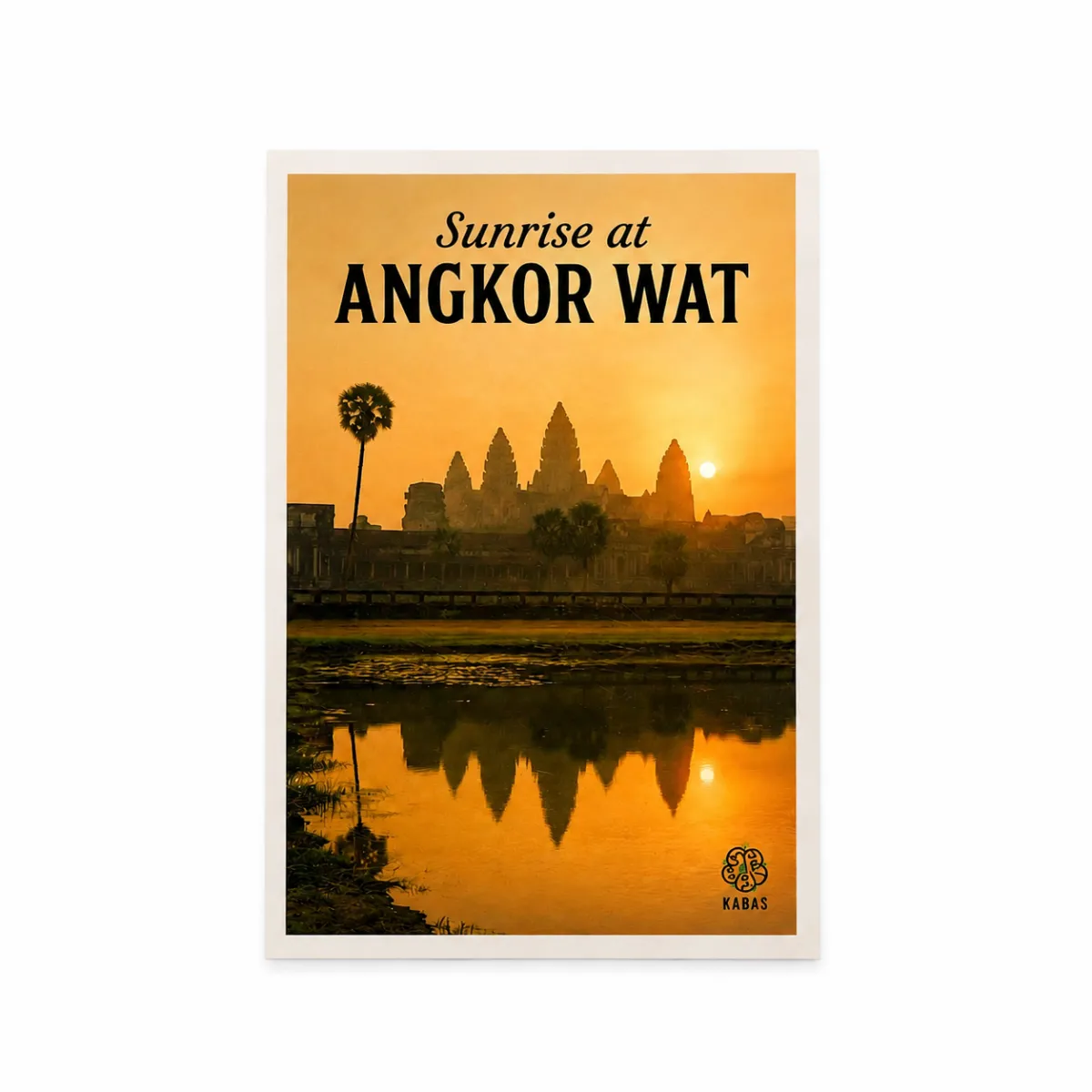 Sunrise at Angkor Wat - A5