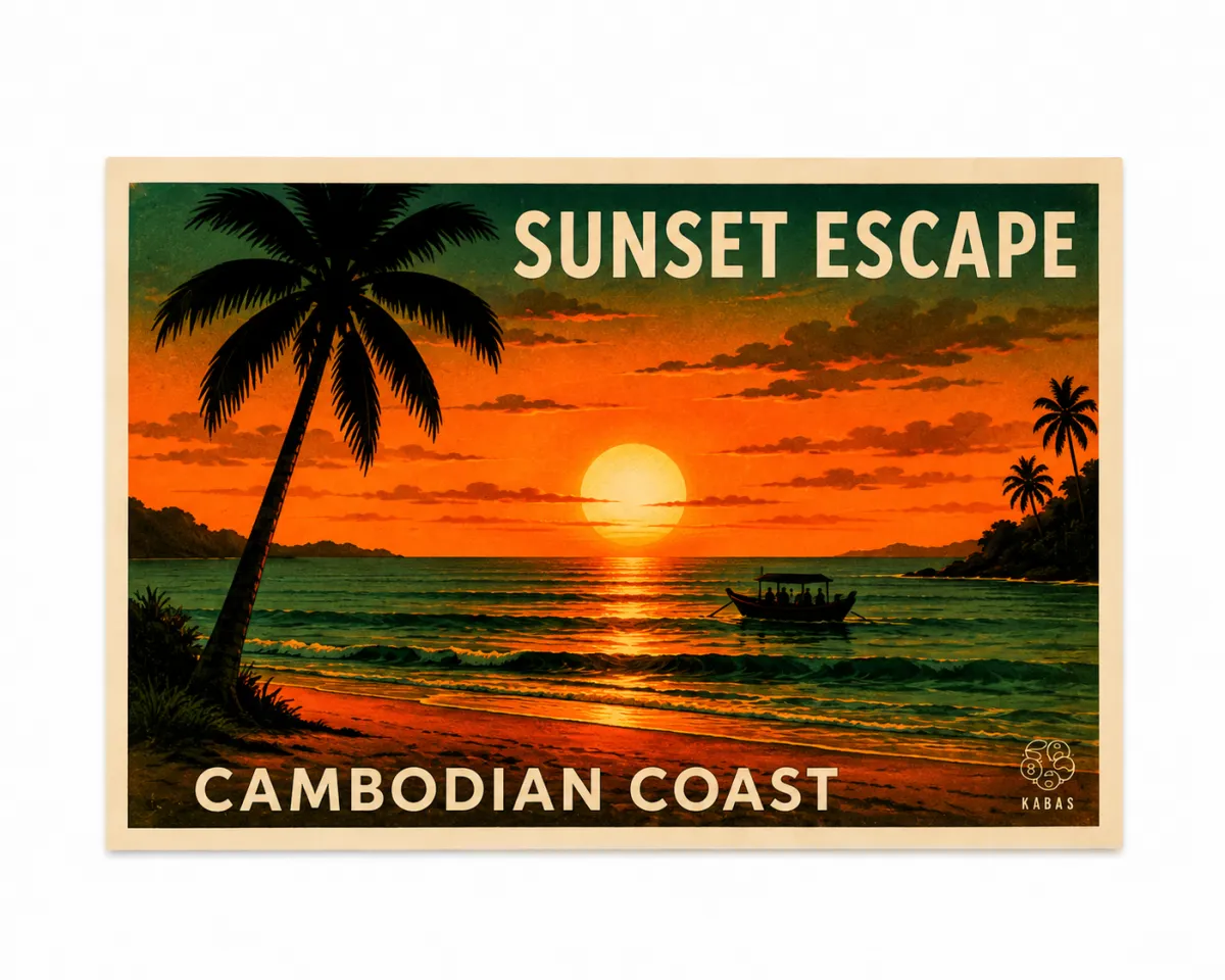 Sunset Escape - A4