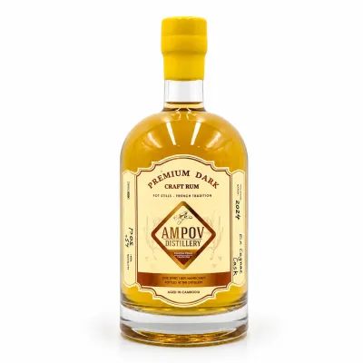 AMPOV RHUM AMBER 45%, 50CL