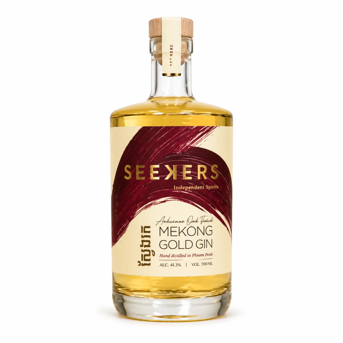 Seekers Mekong Gold Gin - 70cl