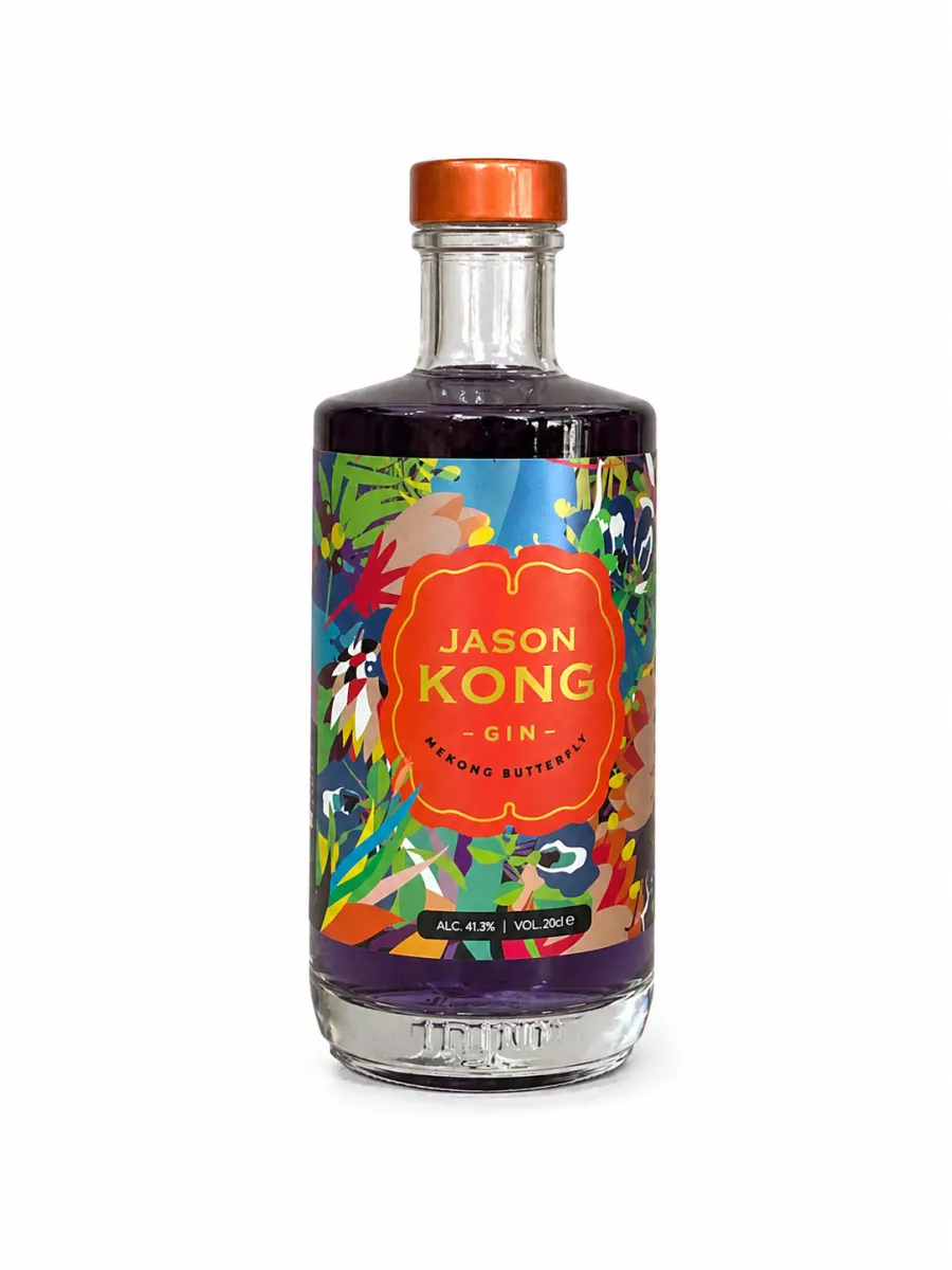 Jason Kong Buterfly Pea Gin - 20cl