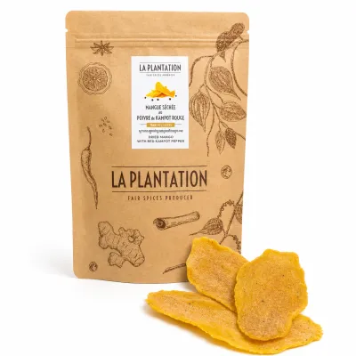 Dried Mango with Red Kampot Pepper