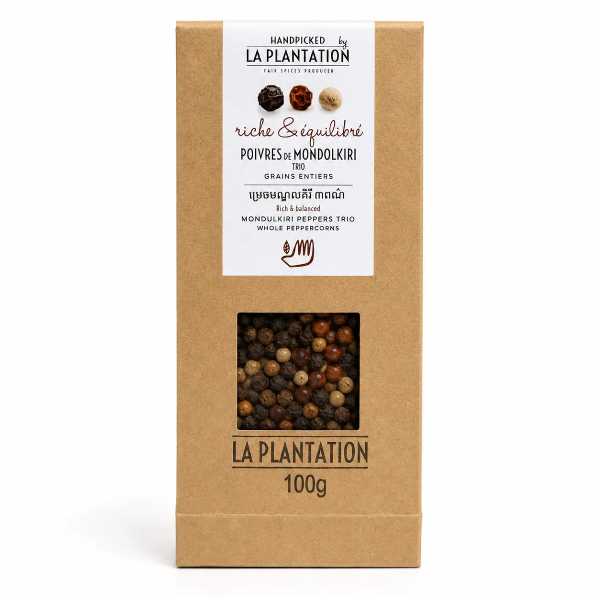 Mundulkiri Trio Pepper Recycled - 100g