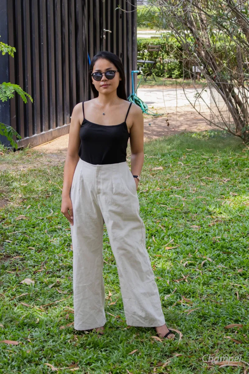 Large Pants Cream - 2XL