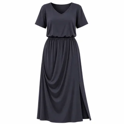 Long Dress Cotton Jersey