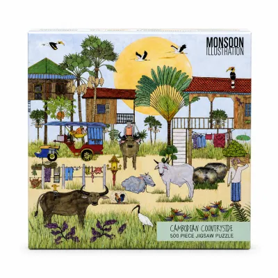 Cambodian Countryside Puzzle