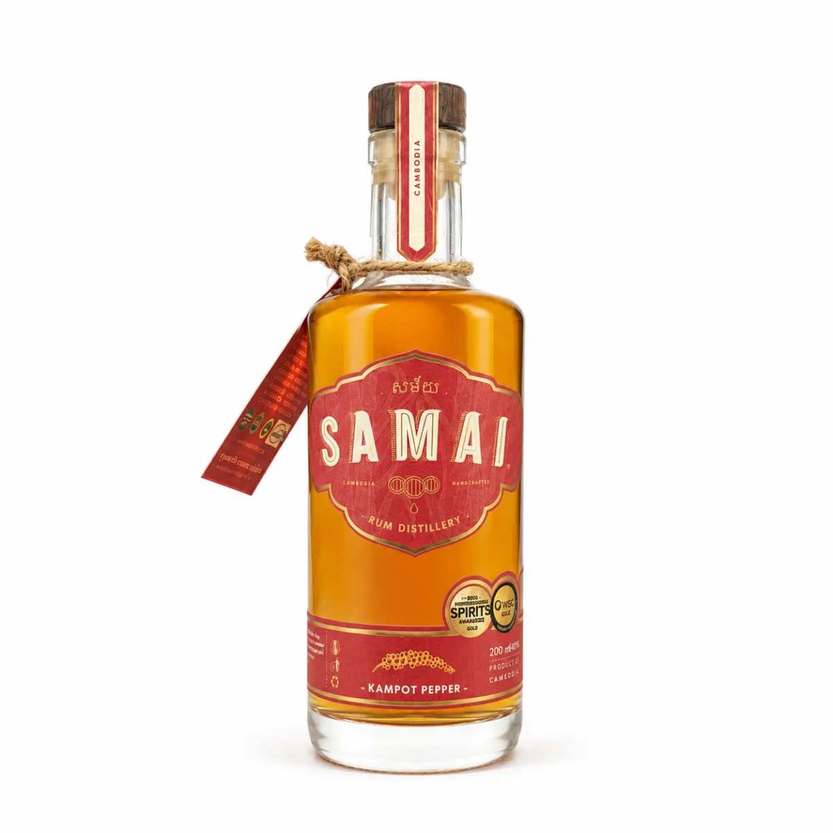 Samai kampot Pepper Rum - 20cl