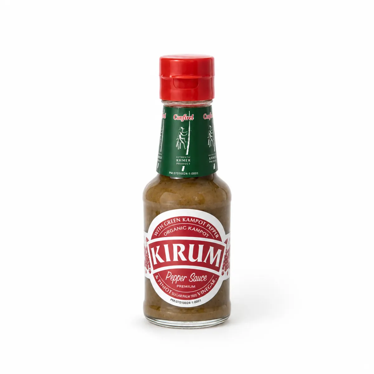 KIRUM ORGANIC KAMPOT GREEN PEPPER SAUCE - 60ml