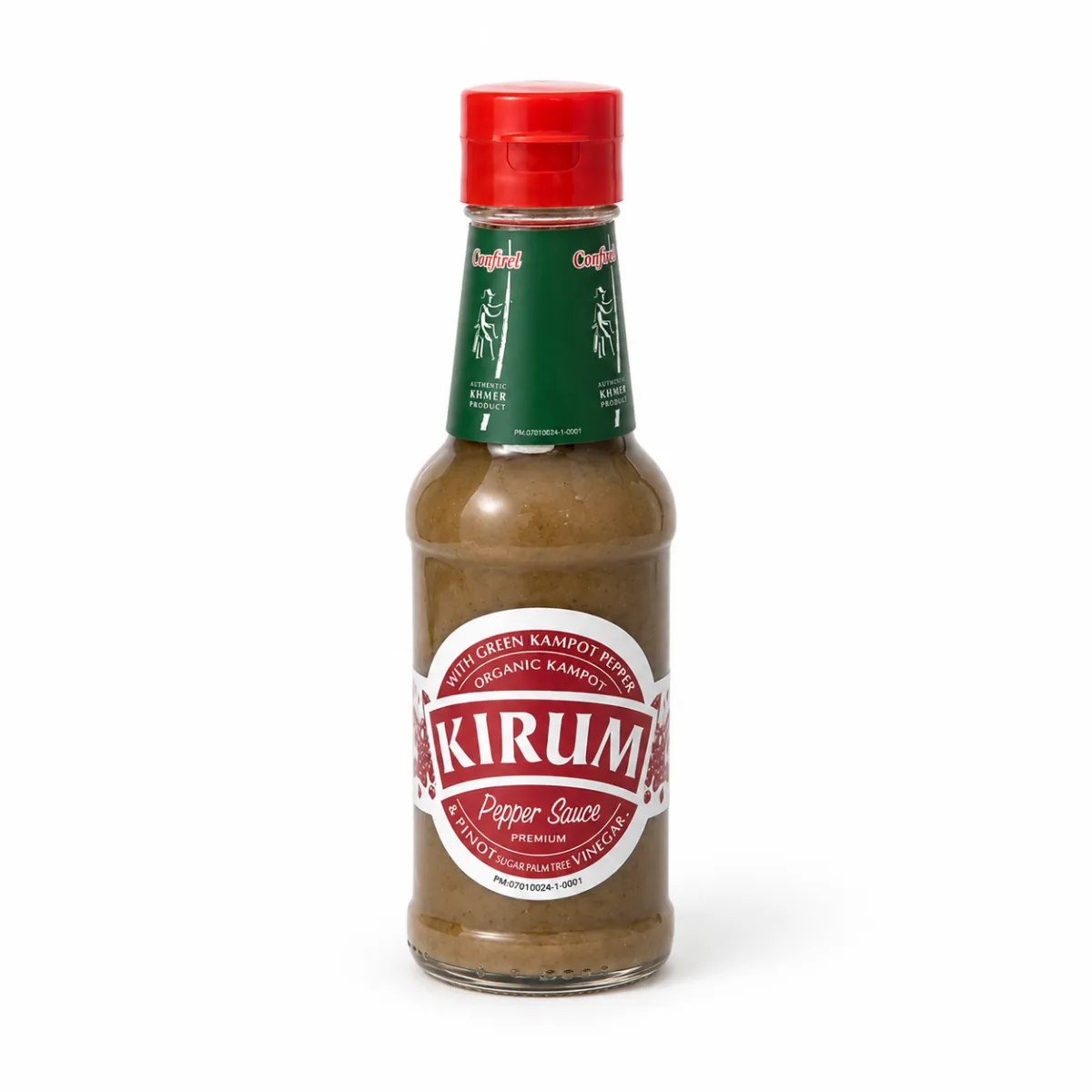 KIRUM ORGANIC KAMPOT ទឹកជ្រលក់ម្រេចបៃតង - 150ml