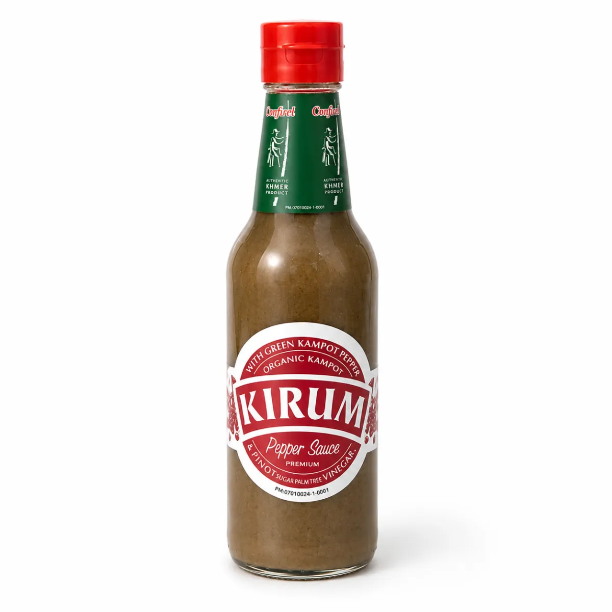 KIRUM ORGANIC KAMPOT GREEN PEPPER SAUCE - 330ml