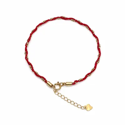 BRACELET​ BRACELET CHAIN AND RED THREAD