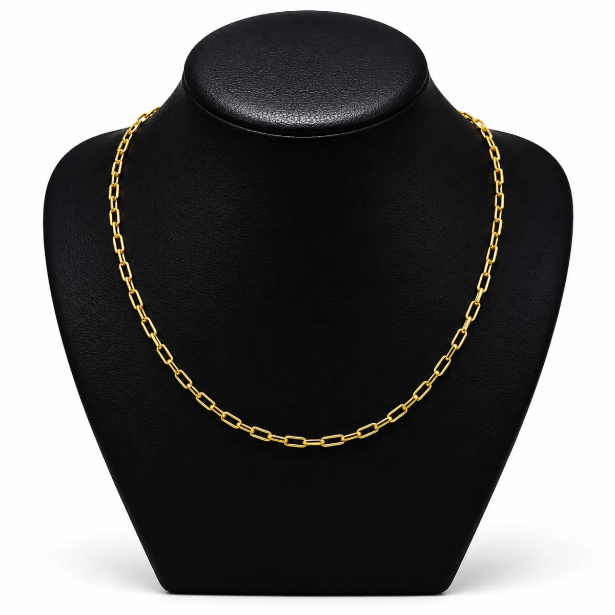 Necklace paper chip