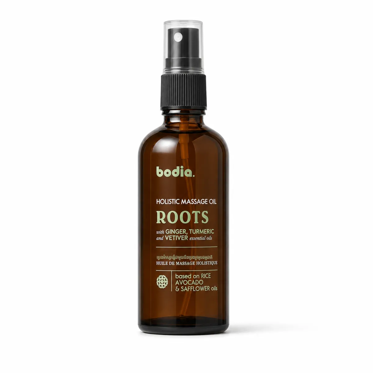 ប្រេងម៉ាស្សា Holistic- roots 100ml