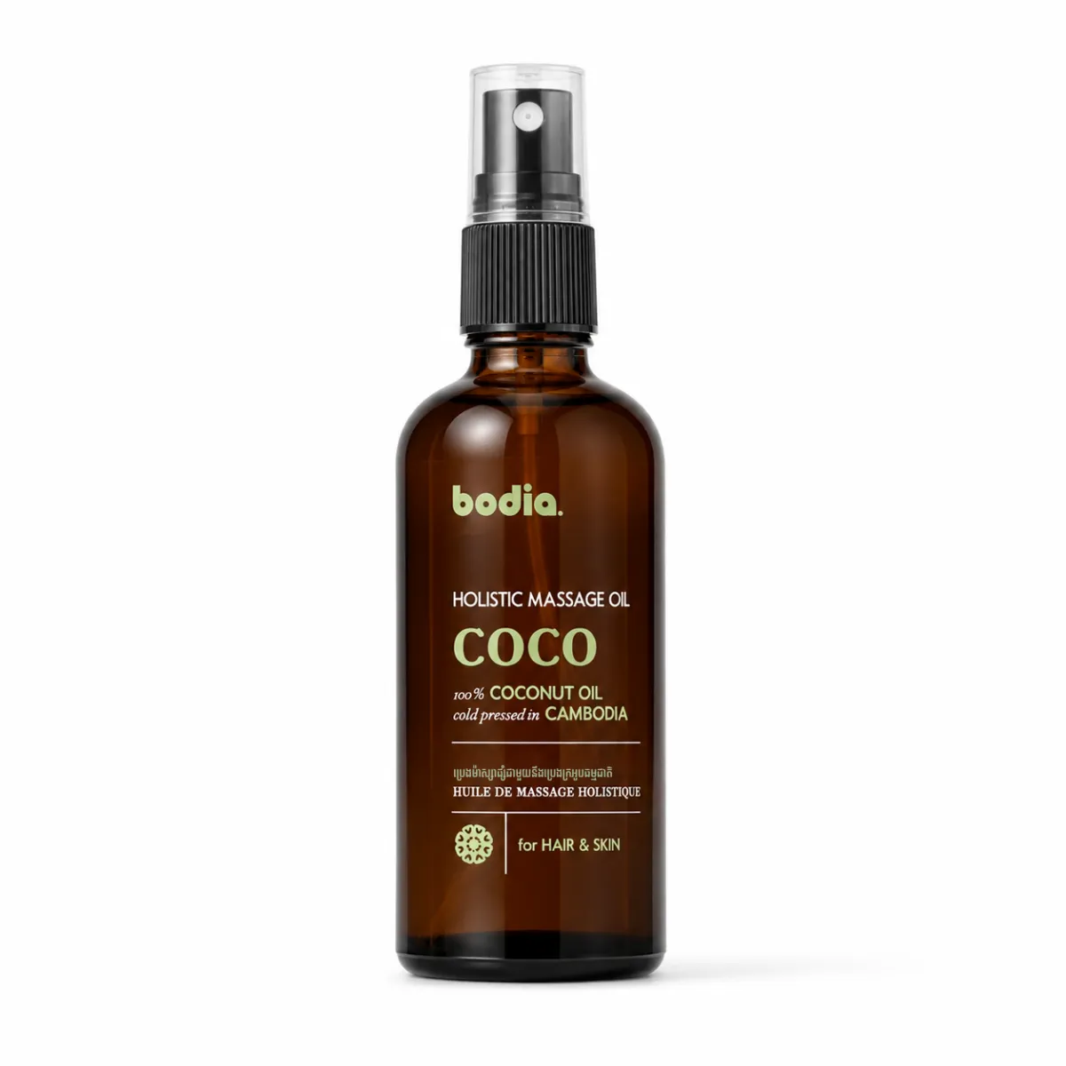 ប្រេងម៉ាស្សា Holistic - coco 100ml