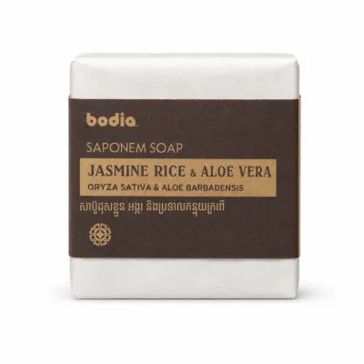 Saponem soap - aloe vera & rice 100g