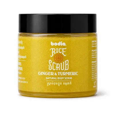 Rice Scrub - Ginger & turmeric - 120ml
