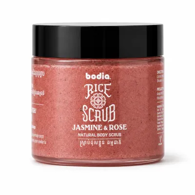Rice Scrub - Jasmine & rose - 120ml