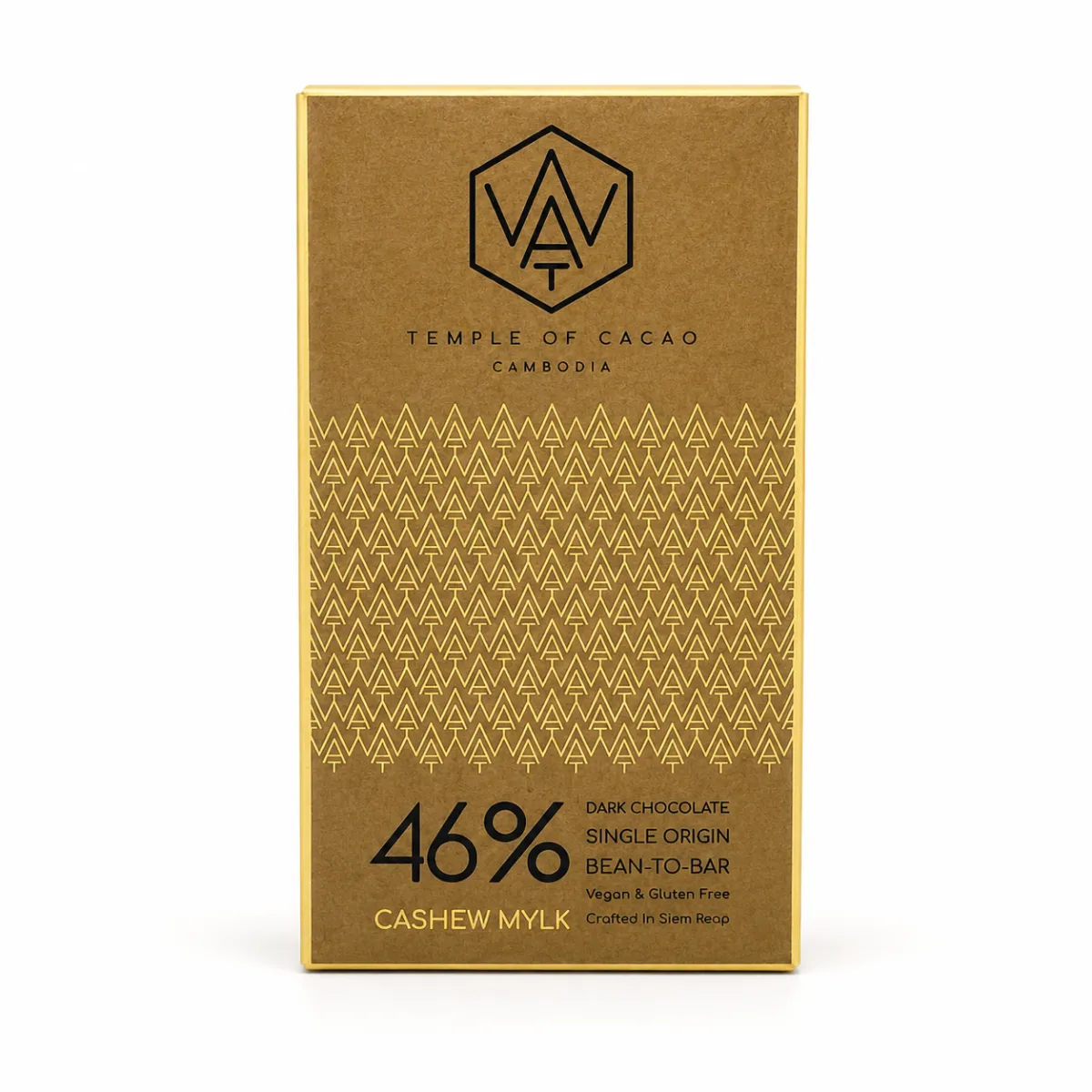 Mini chocolate Bars 46% Cashew Milk - 70g