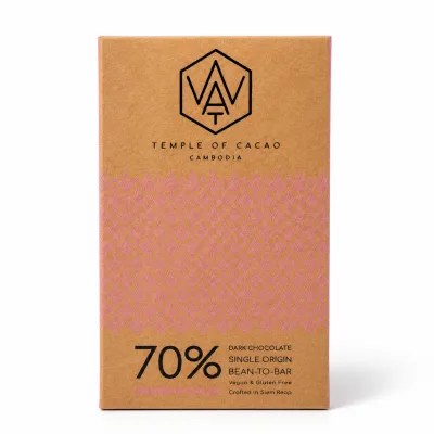 សូកូឡាដុំ 70gr 70% កាកាវ crunchy