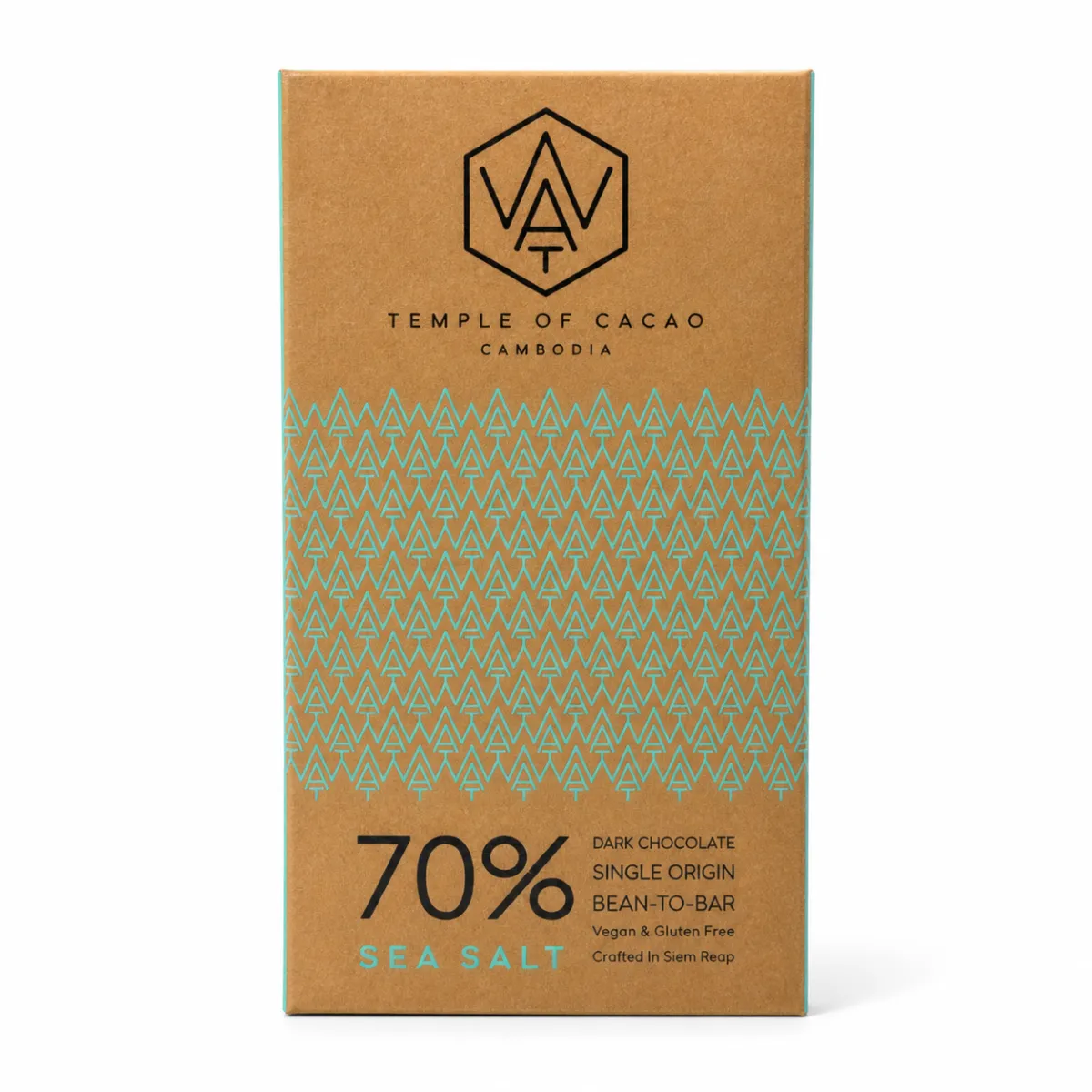 សូកូឡាបន្ទះខ្នាតតូច 70% អំបិលសមុទ្រ - 70g