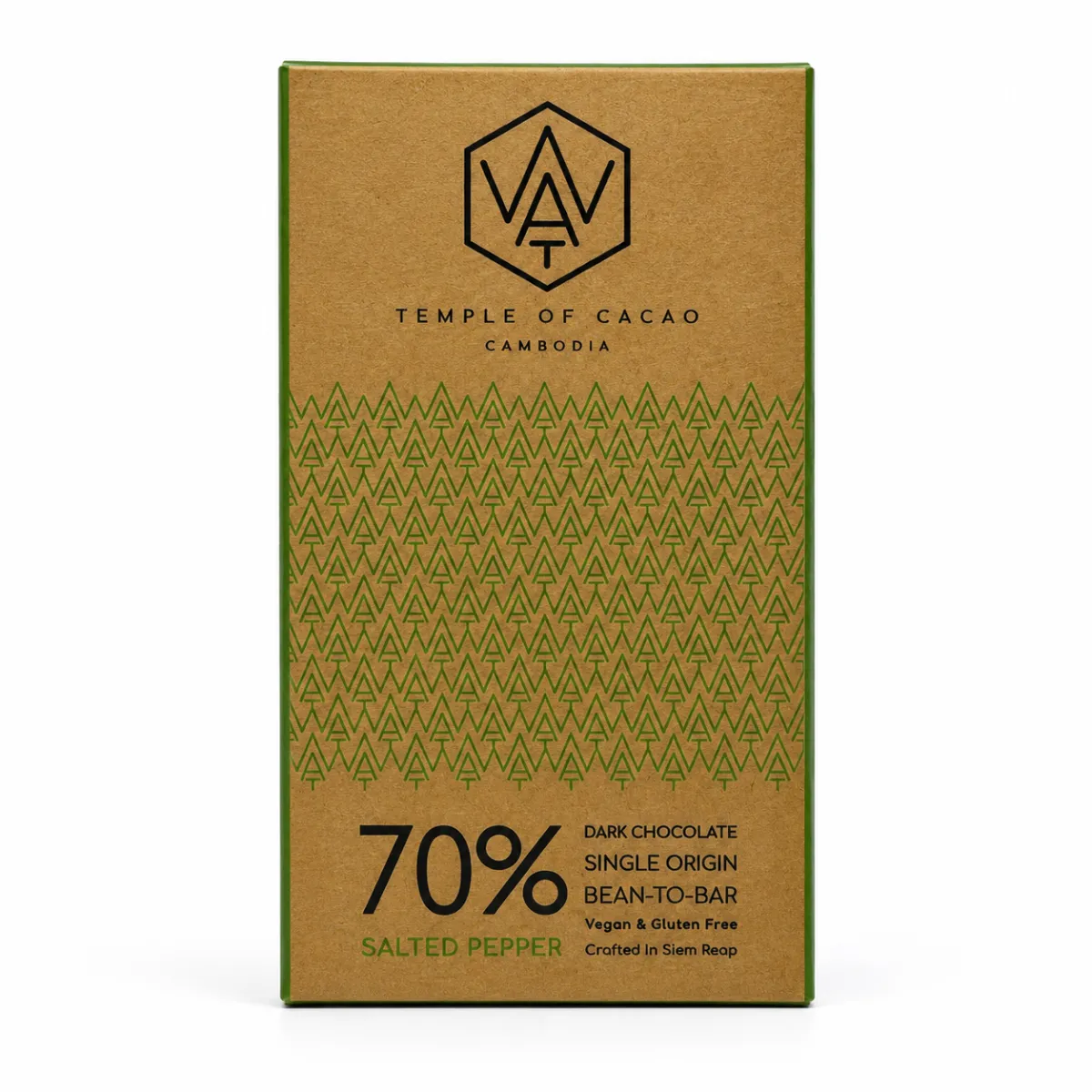 សូកូឡាបន្ទះតូច 70% Salted Pepper - 70g