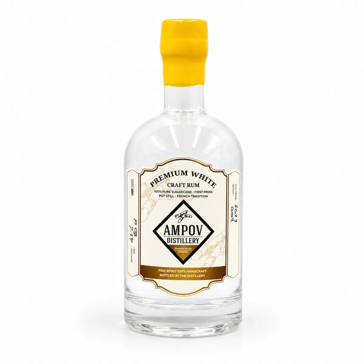 Ampov rhum white 42%, 50cl