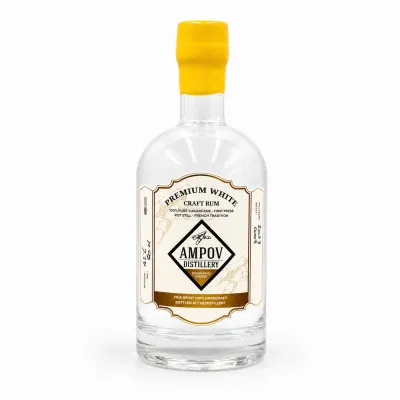 Ampov rhum white 42%, 50cl