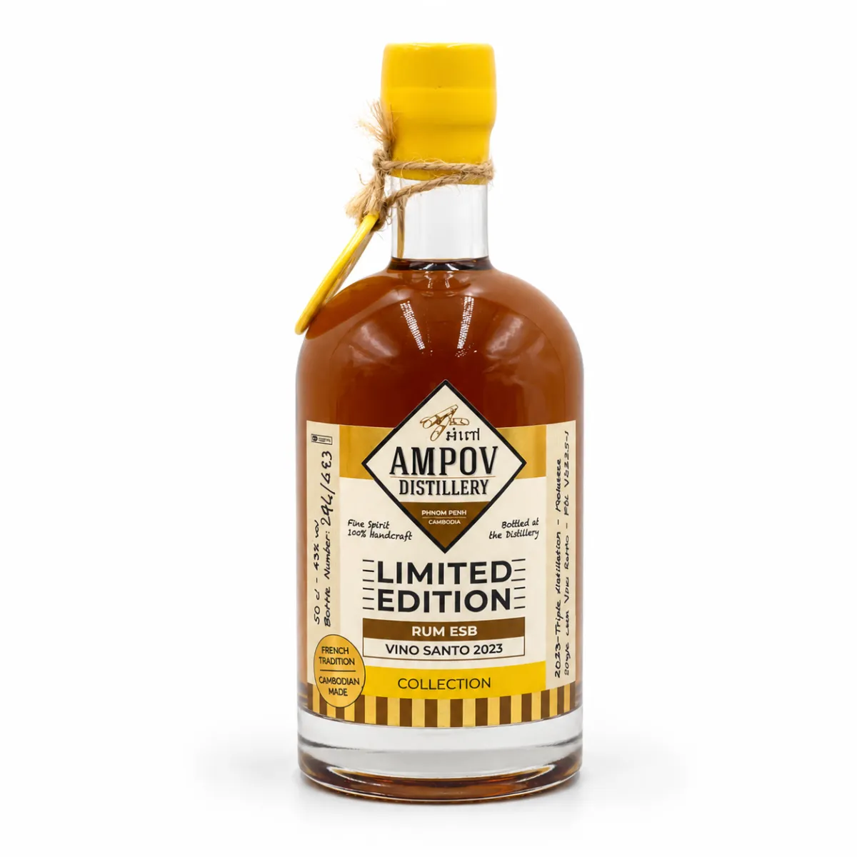 Ampov rhum vino santo 43%, 50cl