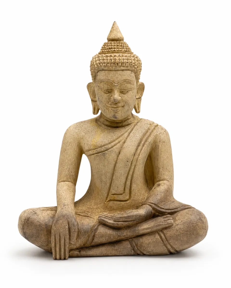 Wood Buddha - Small