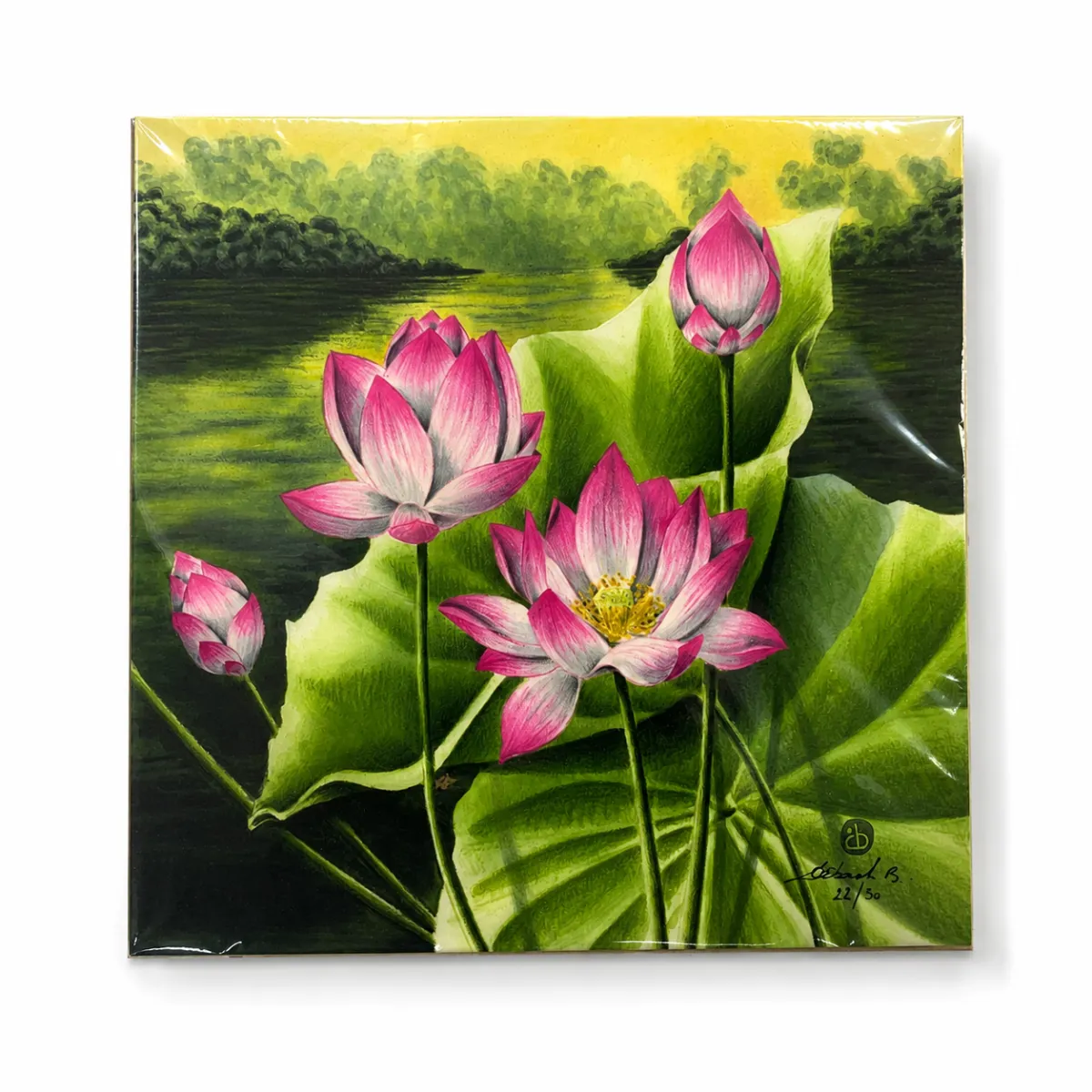 Paper 30x30 rhizomes (limited edition)