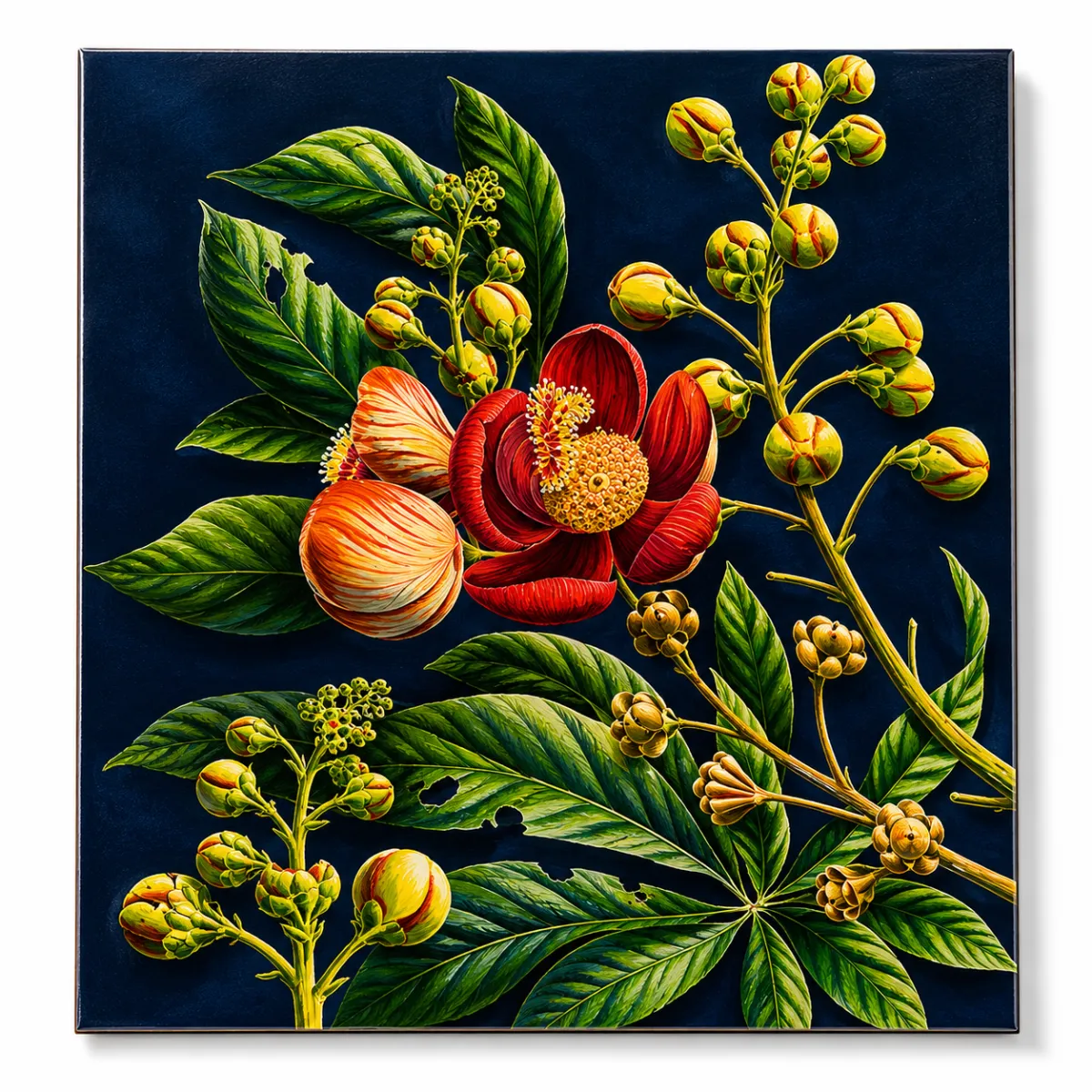 Paper 30x30 rhizomes (limited edition)