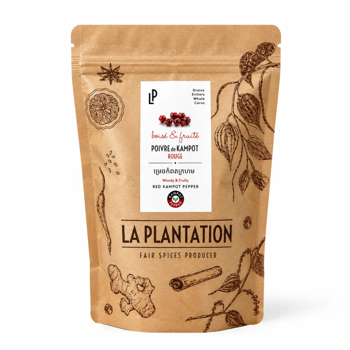 Red kampot pepper 500g
