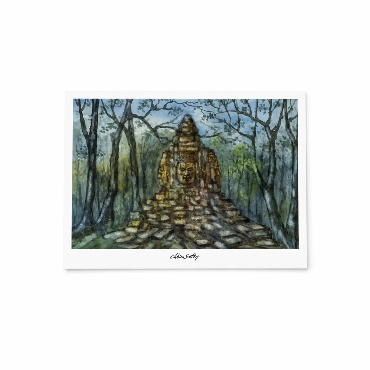 Poscard - lost temple