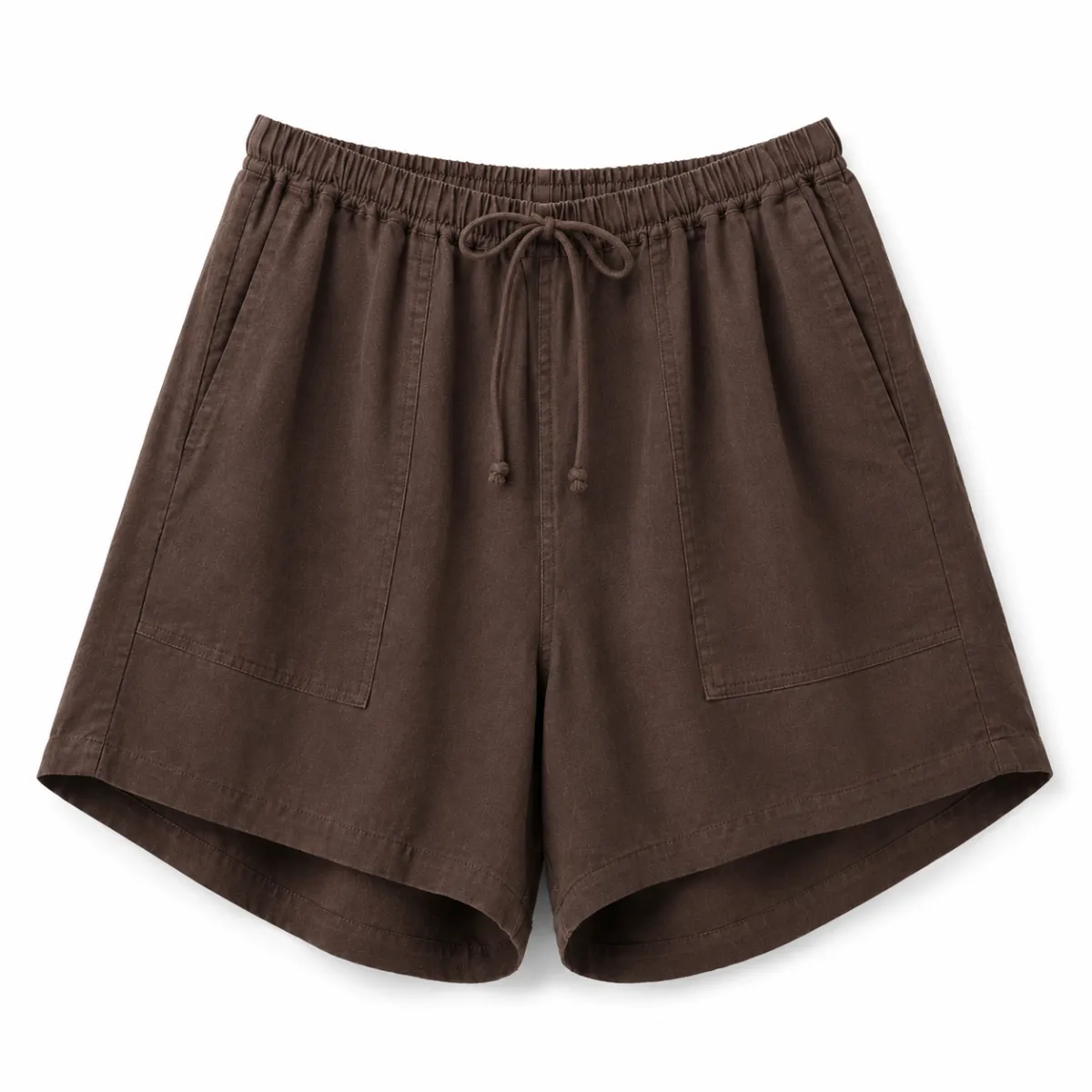 Everyday Shorts-Cacao Linen - XS