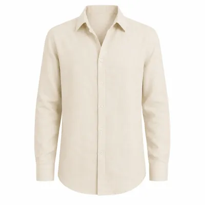 Men's Double Collar Long Sleeve