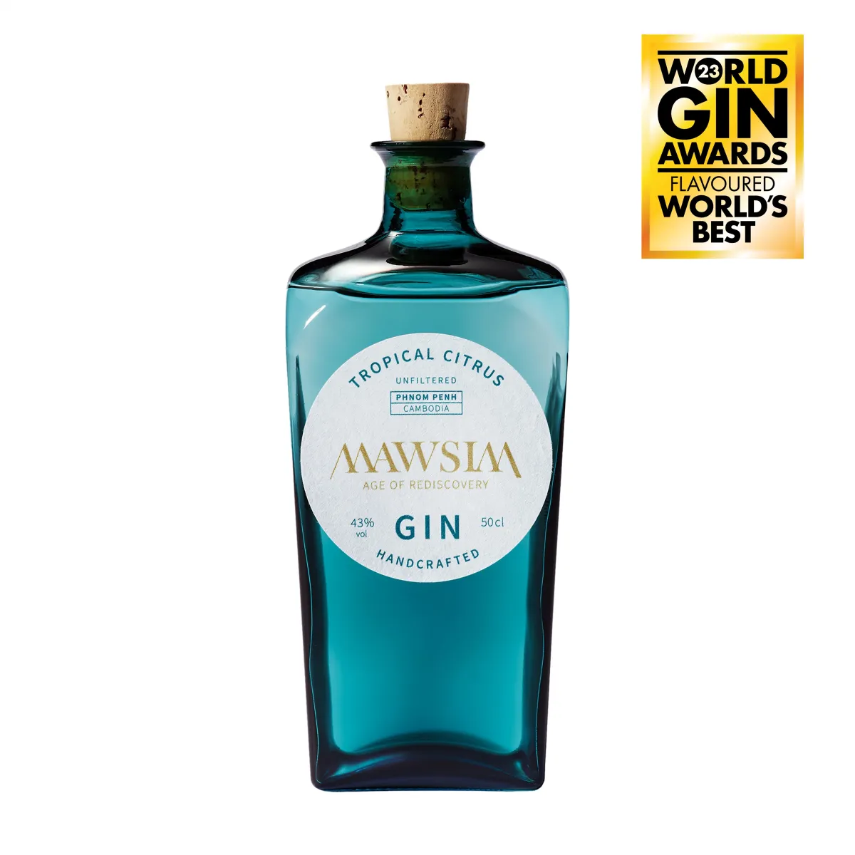 MAWSIM GIN TROPICAL CITRUS - 500ml