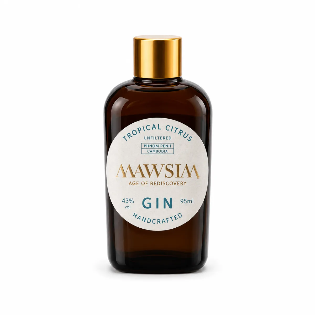 MAWSIM GIN TROPICAL CITRUS - 95ml