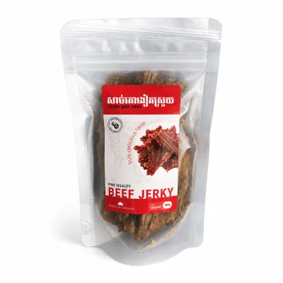 Beef jerky crispy