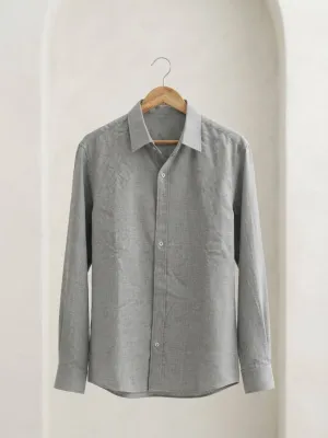 Handwoven krama shirt-gray - XL